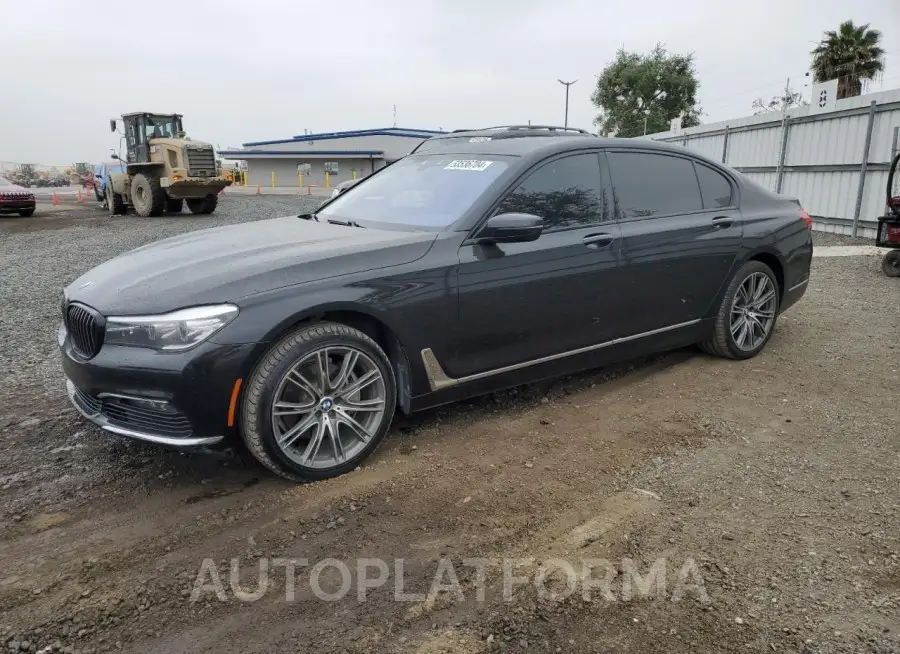 BMW 740 I 2018 vin WBA7E2C55JG743293 from auto auction Copart