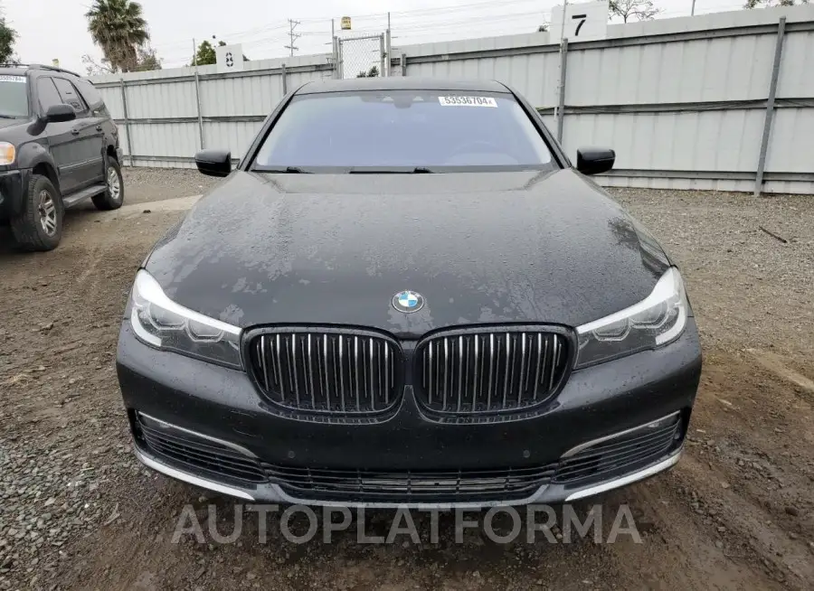 BMW 740 I 2018 vin WBA7E2C55JG743293 from auto auction Copart