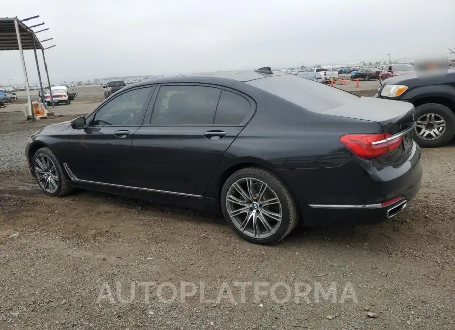 BMW 740 I 2018 vin WBA7E2C55JG743293 from auto auction Copart