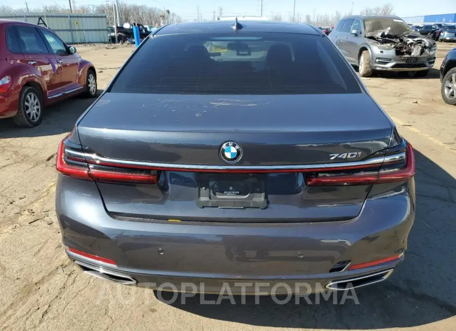 BMW 740 I 2020 vin WBA7T2C05LCE03472 from auto auction Copart