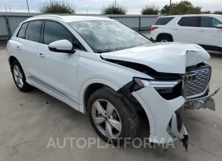 AUDI Q4 E-TRON 2023 vin WA1K2BFZ4PP058645 from auto auction Copart