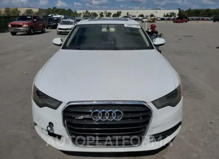 AUDI A6 PREMIUM 2015 vin WAUGFAFC3FN003200 from auto auction Copart