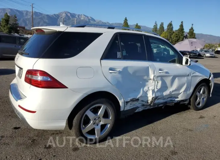 MERCEDES-BENZ ML 350 2015 vin 4JGDA5JB5FA551843 from auto auction Copart