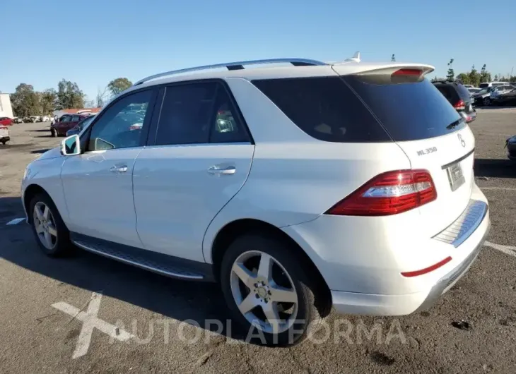 MERCEDES-BENZ ML 350 2015 vin 4JGDA5JB5FA551843 from auto auction Copart