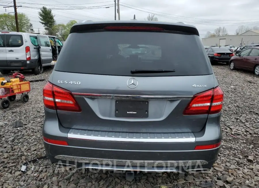 MERCEDES-BENZ GLS 450 4M 2018 vin 4JGDF6EEXJB012598 from auto auction Copart