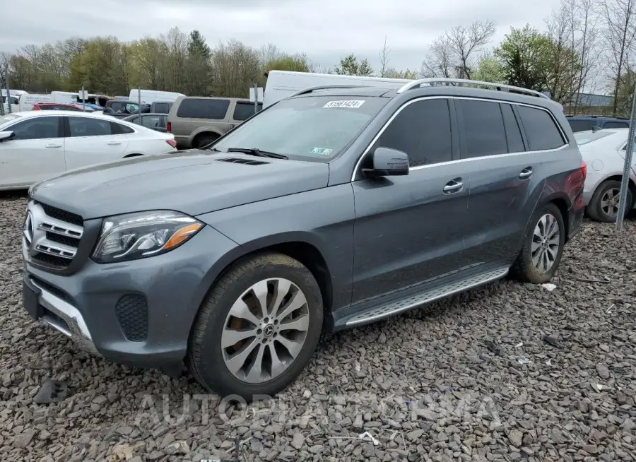 MERCEDES-BENZ GLS 450 4M 2018 vin 4JGDF6EEXJB012598 from auto auction Copart