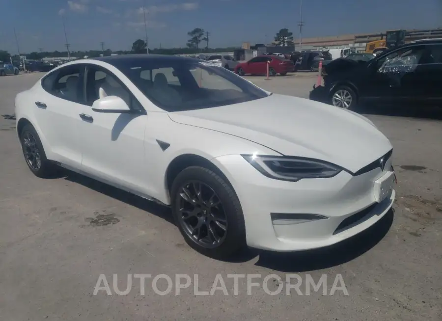 TESLA MODEL S 2021 vin 5YJSA1E59MF451290 from auto auction Copart