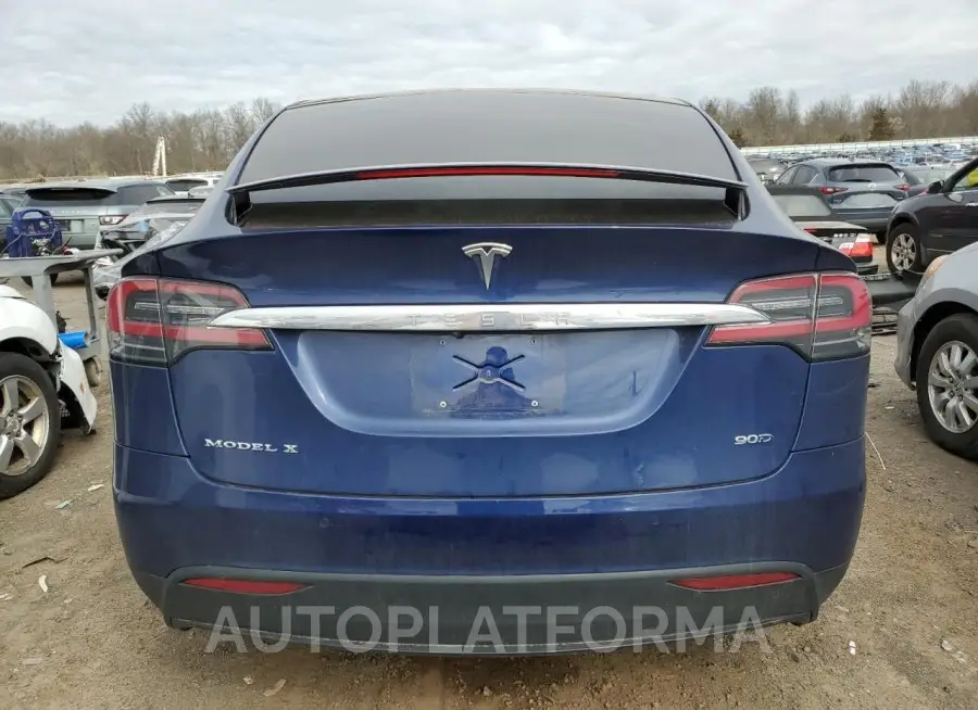 TESLA MODEL X 2017 vin 5YJXCBE20HF034335 from auto auction Copart