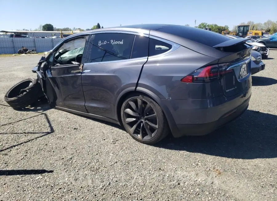 TESLA MODEL X 2018 vin 5YJXCBE29JF091008 from auto auction Copart