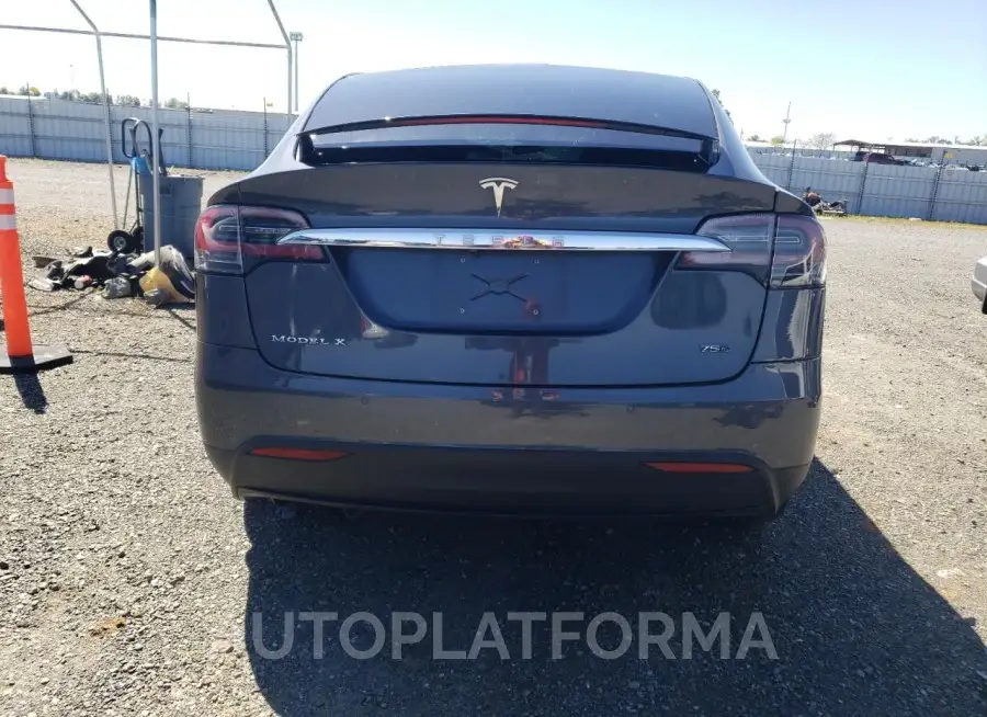 TESLA MODEL X 2018 vin 5YJXCBE29JF091008 from auto auction Copart