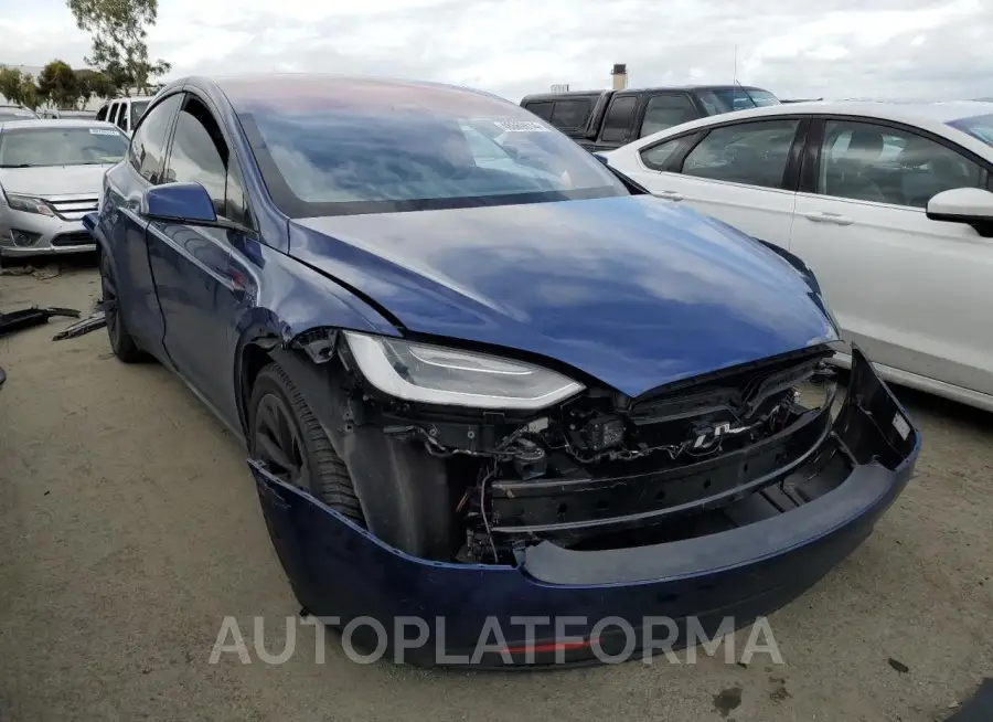 TESLA MODEL X 2019 vin 5YJXCBE2XKF192723 from auto auction Copart