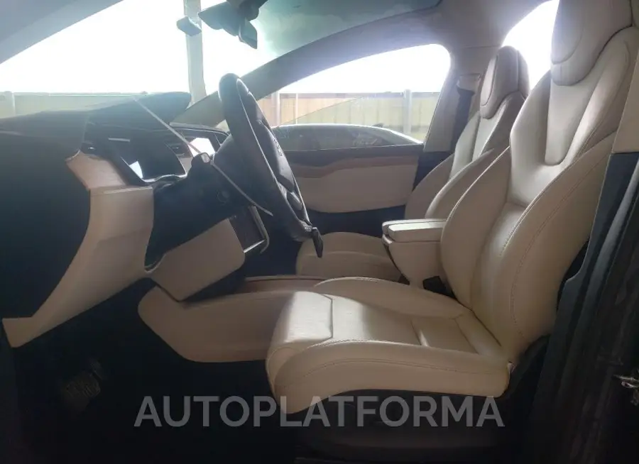 TESLA MODEL X 2018 vin 5YJXCDE27JF127466 from auto auction Copart