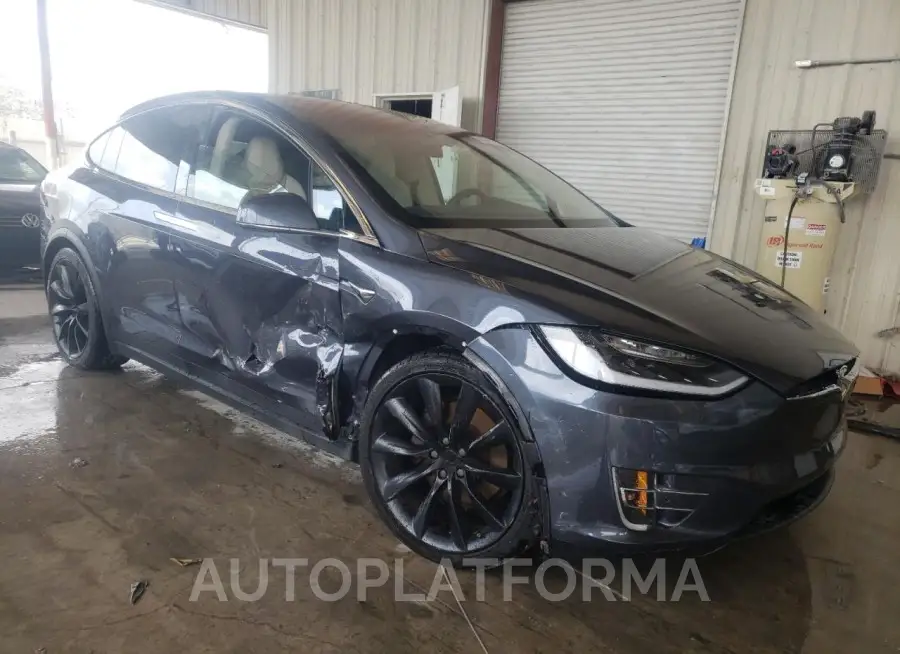 TESLA MODEL X 2018 vin 5YJXCDE27JF127466 from auto auction Copart