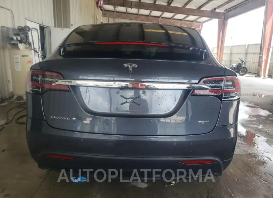 TESLA MODEL X 2018 vin 5YJXCDE27JF127466 from auto auction Copart