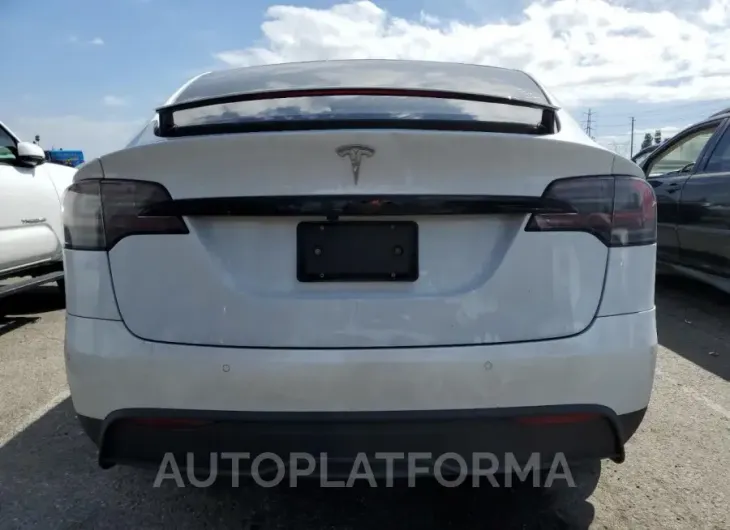 TESLA MODEL X 2022 vin 7SAXCAE50NF344939 from auto auction Copart