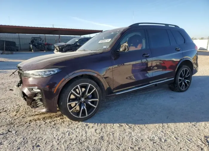 BMW X7 XDRIVE4 2022 vin 5UXCW2C02N9J55864 from auto auction Copart