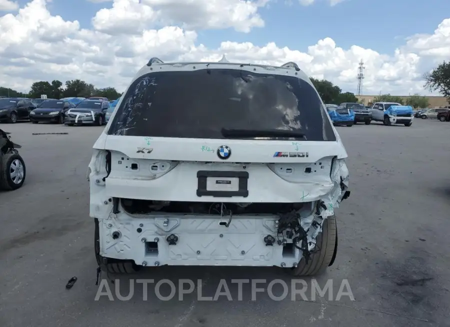 BMW X7 M50I 2020 vin 5UXCX6C0XL9C97822 from auto auction Copart