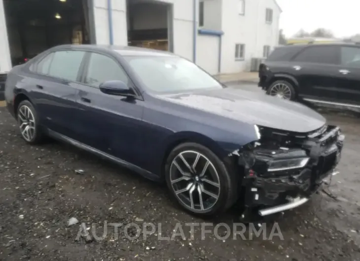 BMW 760 XI 2023 vin WBA33EJ05PCM44349 from auto auction Copart