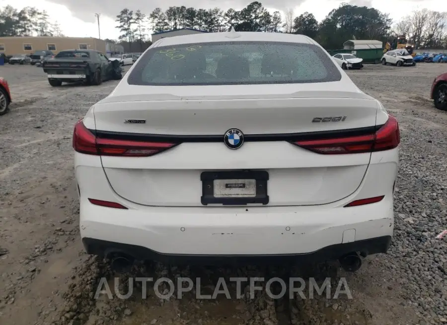 BMW 228XI 2021 vin WBA73AK0XM7G99711 from auto auction Copart