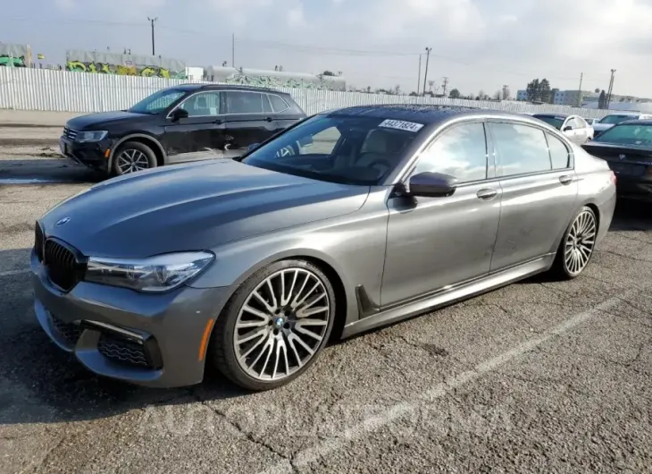 BMW 740 I 2017 vin WBA7E2C3XHG740544 from auto auction Copart