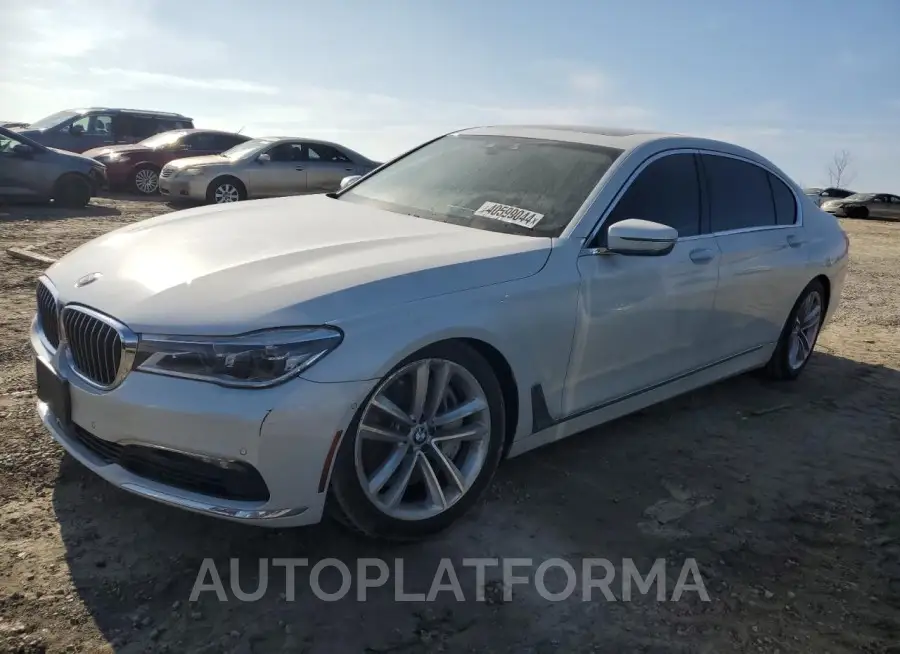 BMW 750 XI 2016 vin WBA7F2C52GG415075 from auto auction Copart