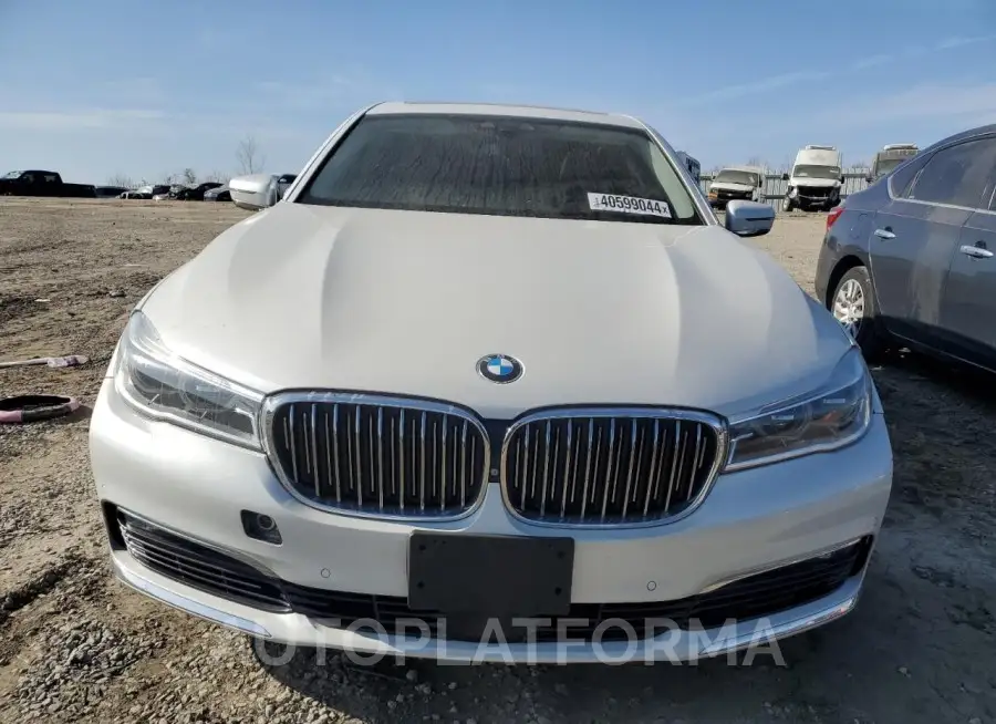 BMW 750 XI 2016 vin WBA7F2C52GG415075 from auto auction Copart