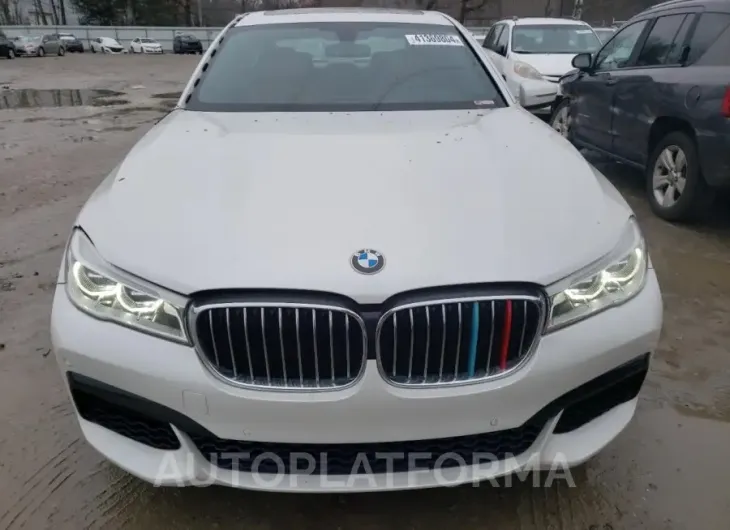 BMW 750 I XDRI 2016 vin WBA7F2C54GG415949 from auto auction Copart