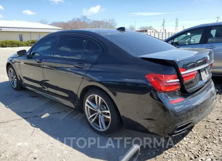 BMW 740 XE 2017 vin WBA7J2C33HG497980 from auto auction Copart