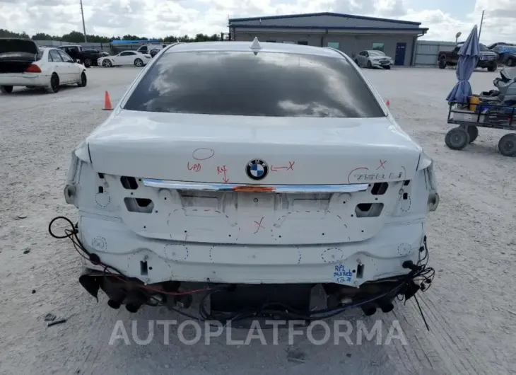 BMW 750 LI 2015 vin WBAYE8C5XFD782123 from auto auction Copart