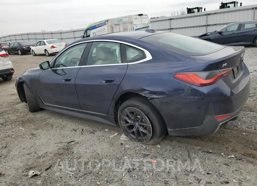 BMW I4 EDRIVE4 2022 vin WBY73AW0XNFM41611 from auto auction Copart