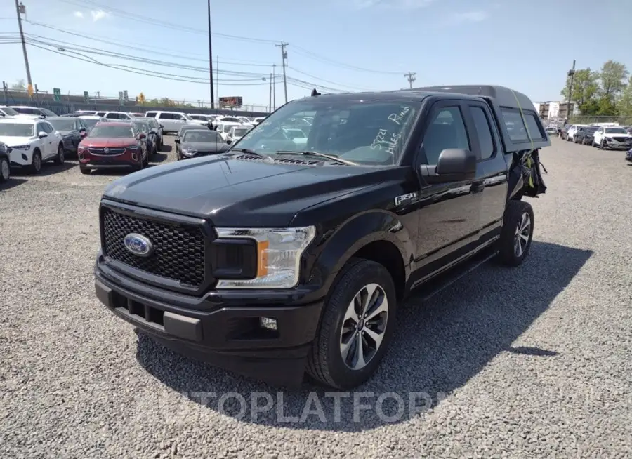 FORD F150 SUPER 2020 vin 1FTEX1CP4LFC02583 from auto auction Copart