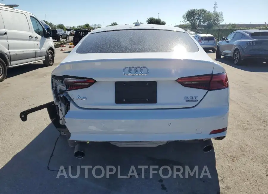 AUDI A5 PREMIUM 2018 vin WAUENCF54JA010955 from auto auction Copart