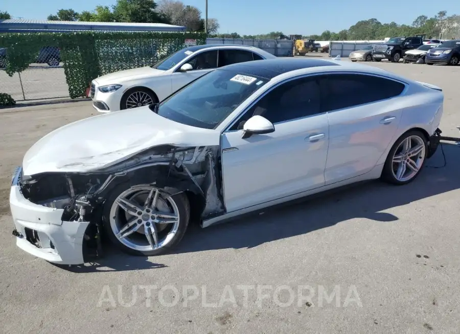 AUDI A5 PREMIUM 2018 vin WAUENCF54JA010955 from auto auction Copart