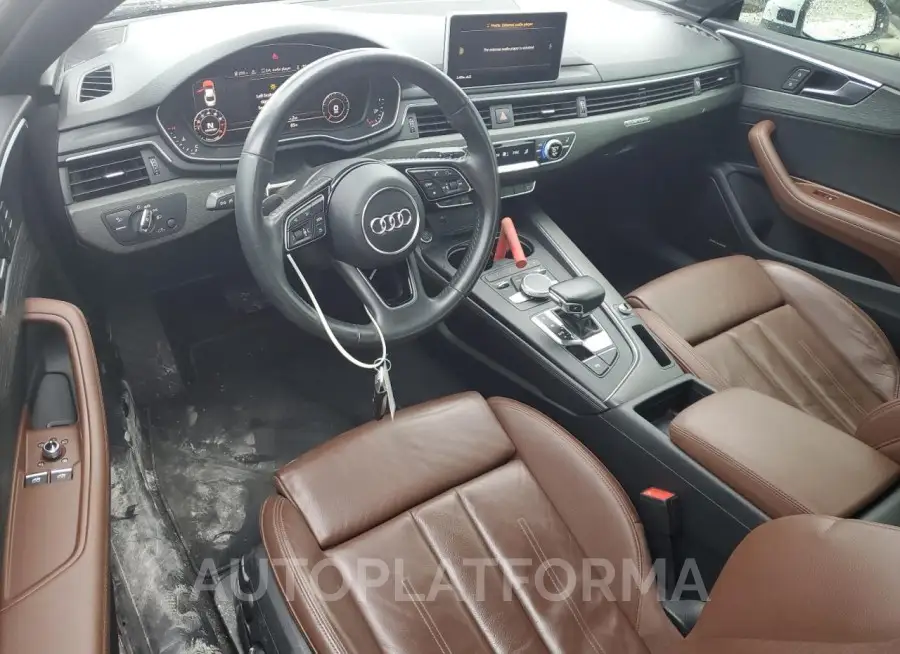 AUDI A5 PREMIUM 2019 vin WAUTNAF5XKA018412 from auto auction Copart