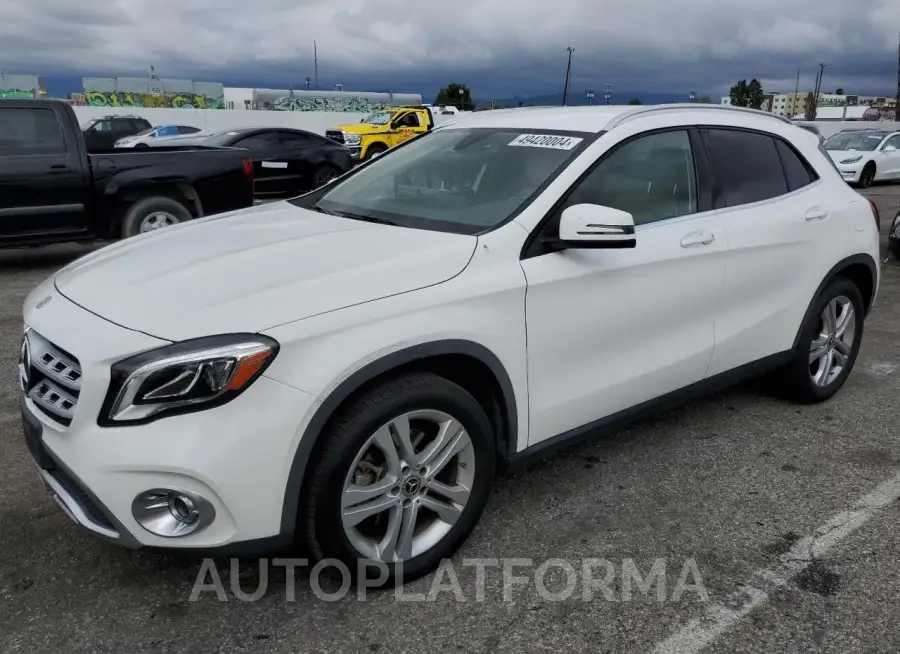 MERCEDES-BENZ GLA 250 2019 vin WDCTG4EB4KU003547 from auto auction Copart