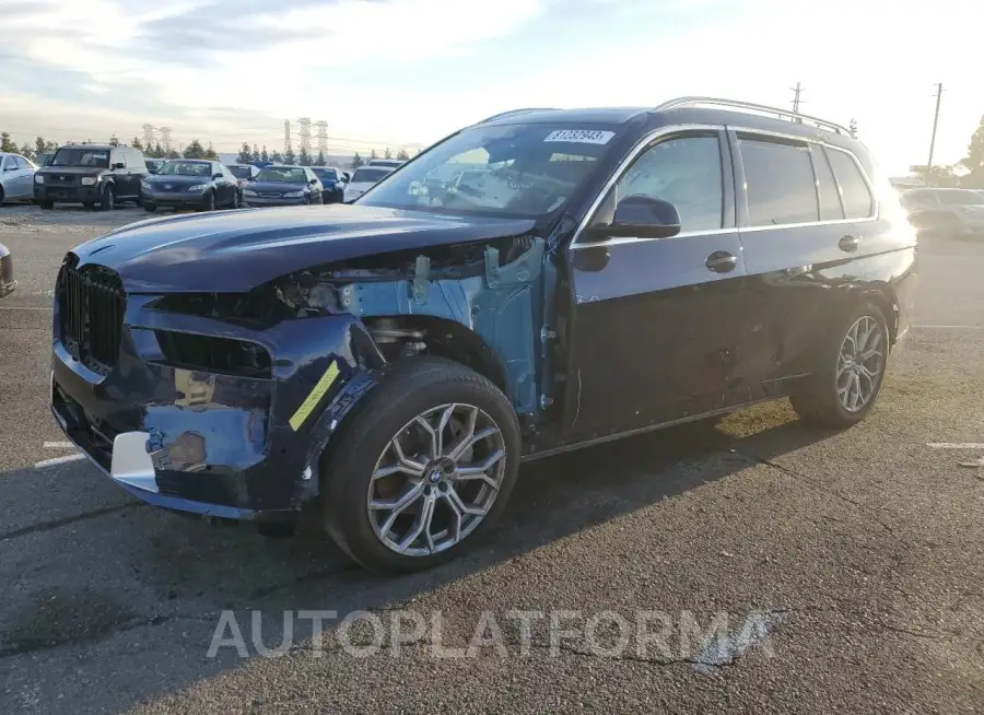 BMW X7 XDRIVE4 2023 vin 5UX23EM01P9R52369 from auto auction Copart