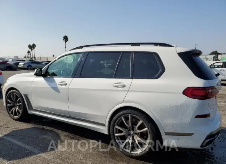 BMW X7 M50I 2021 vin 5UXCX6C00M9H69155 from auto auction Copart