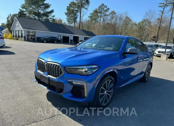 BMW X6 M50I 2020 vin 5UXCY8C01L9B19757 from auto auction Copart