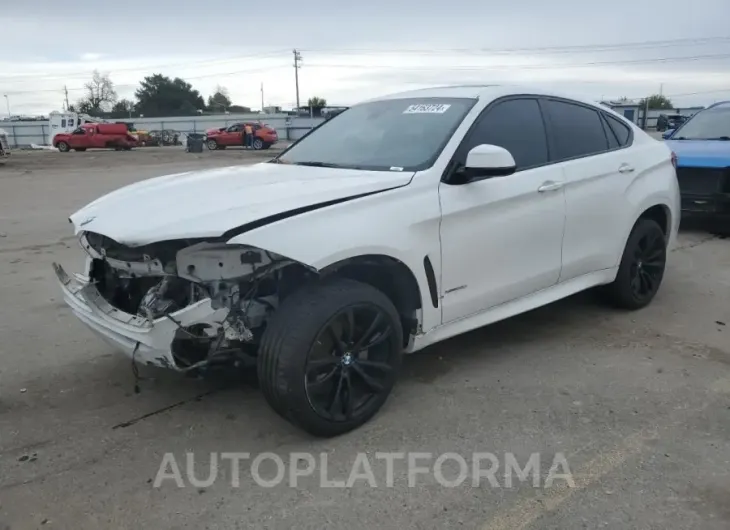 BMW X6 XDRIVE3 2017 vin 5UXKU2C33H0U29075 from auto auction Copart