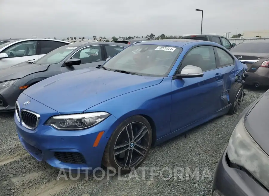 BMW M240I 2018 vin WBA2J5C50JVC07096 from auto auction Copart