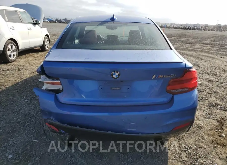 BMW M240I 2018 vin WBA2J5C50JVC07096 from auto auction Copart