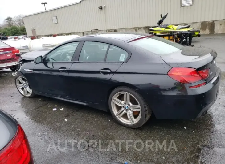 BMW 640 XI GRA 2015 vin WBA6B8C52FD453156 from auto auction Copart