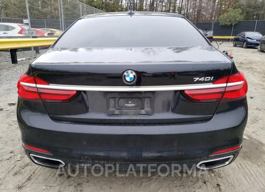 BMW 740 I 2016 vin WBA7E2C52GG547787 from auto auction Copart