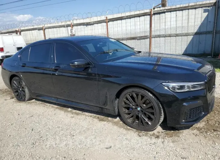 BMW 740 I 2022 vin WBA7T2C0XNCH14141 from auto auction Copart