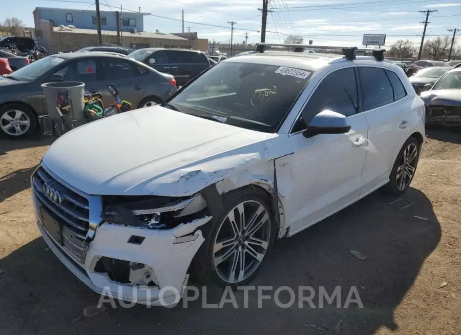 AUDI SQ5 PREMIU 2018 vin WA1A4AFY8J2246659 from auto auction Copart