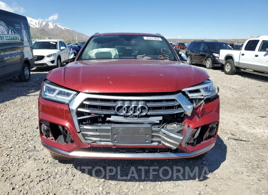 AUDI SQ5 PRESTI 2018 vin WA1C4BFY1J2207491 from auto auction Copart