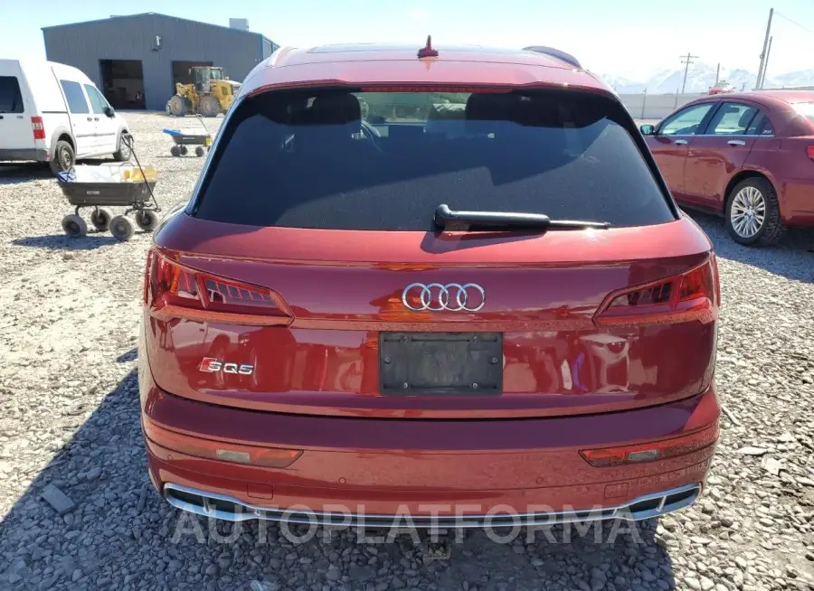 AUDI SQ5 PRESTI 2018 vin WA1C4BFY1J2207491 from auto auction Copart