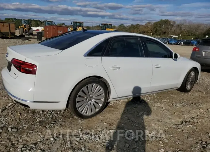 AUDI A8 L QUATT 2015 vin WAU3GAFD9FN012584 from auto auction Copart