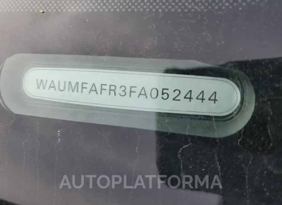 AUDI A5 PREMIUM 2015 vin WAUMFAFR3FA052444 from auto auction Copart