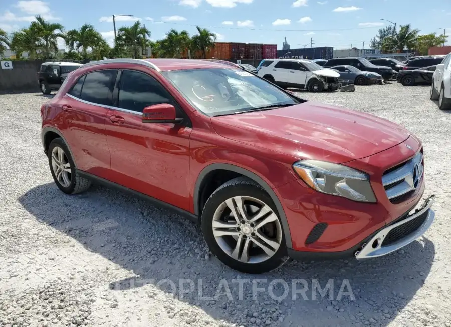 MERCEDES-BENZ GLA 250 2015 vin WDCTG4EBXFJ185665 from auto auction Copart